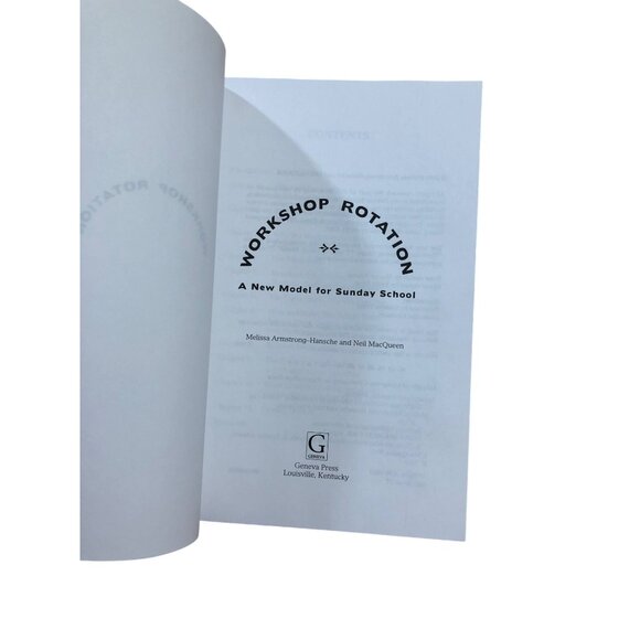 Workshop Rotation A New Model for Sunday School Melissa Armstrong Hansche MacQue - Picture 3 of 12